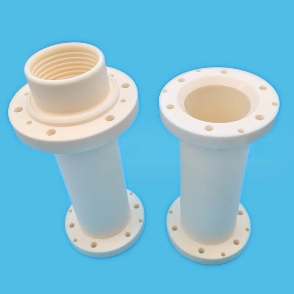 Alumina Ceramic Flange Tube