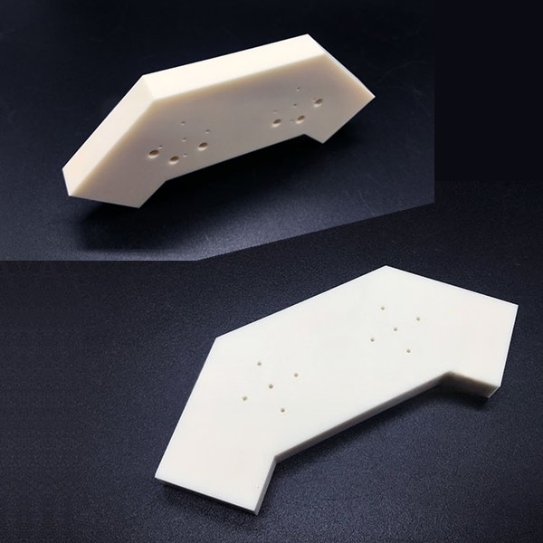Alumina ceramic block parts custom machining