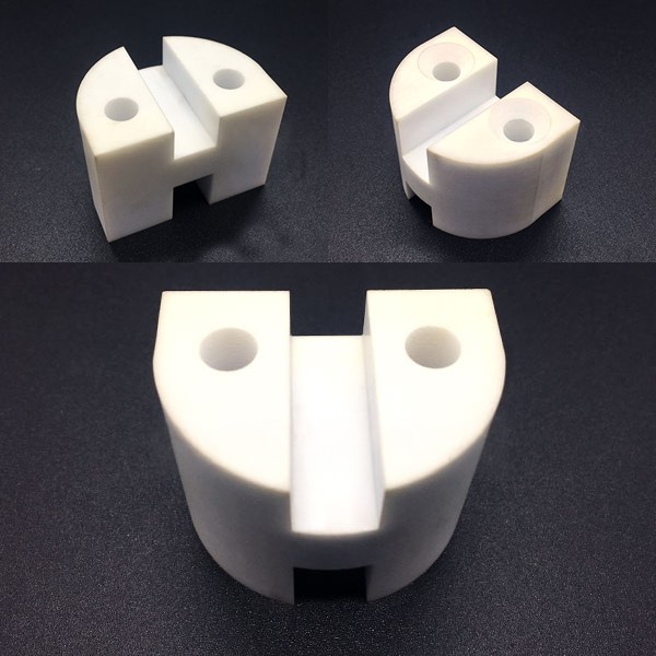 Alumina ceramic block groove hole machining