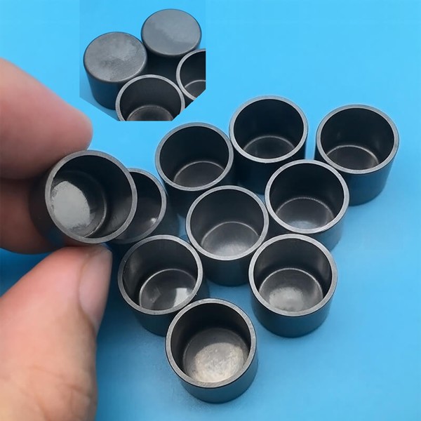 Small silicon carbide ceramic crucible