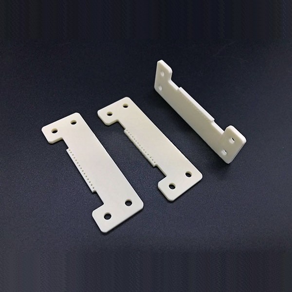 Alumina ceramic wire-passage strips