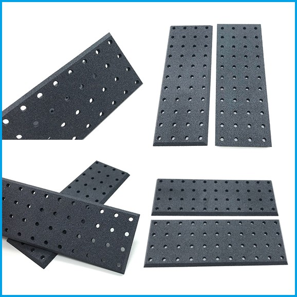 Ultra-hard microporous ceramic plate